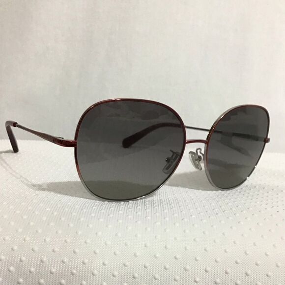 COACH Round Sunglasses 7108 934111 New - Picture 1 of 9